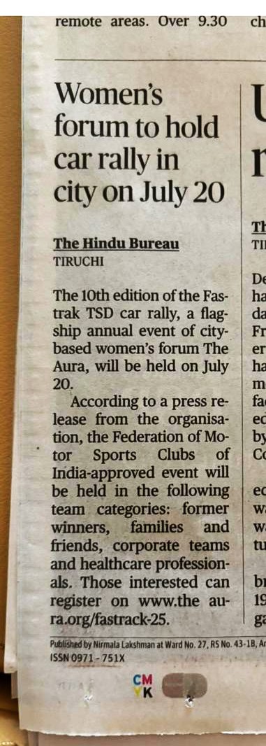 Newspapper cutting edited