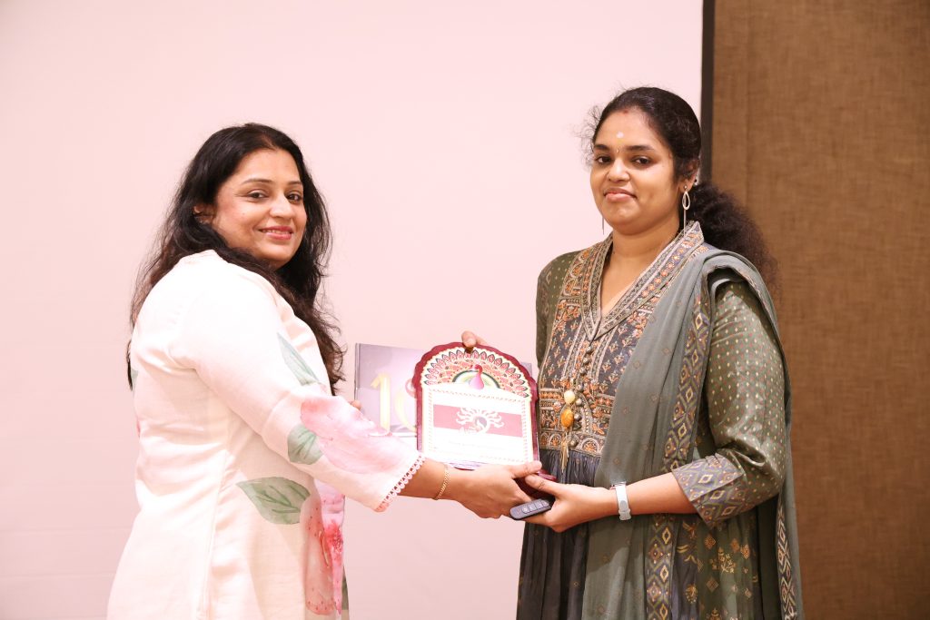 On 10th March, The Aura hosted an inspiring AI Awareness Session with resource person Ms. T. Kokila, offering participants a glimpse into how Artificial Intelligence can simplify everyday work and unlock new possibilities. The interactive session sparked curiosity and confidence, encouraging women to embrace AI as a powerful tool to work smarter, grow stronger, and step confidently into the future.