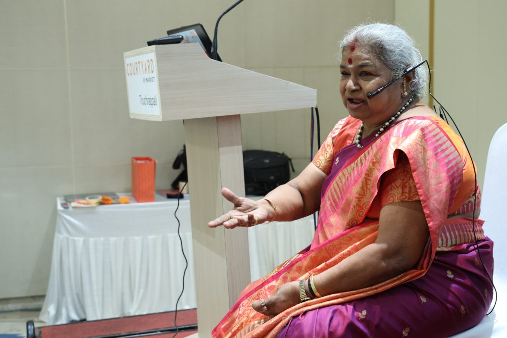 On 6th April 2026, witnessed an extraordinary session with Dr Rukmani Krishnamurthy — India’s first woman Forensic Scientist — on Decoding Crime: The Science Behind the Scene. She unravelled how the smallest clues, decoded through logic and science, can crack the biggest mysteries. A morning of sharp insights, gripping revelations, and an unforgettable glimpse into the thrilling world of forensic investigation.